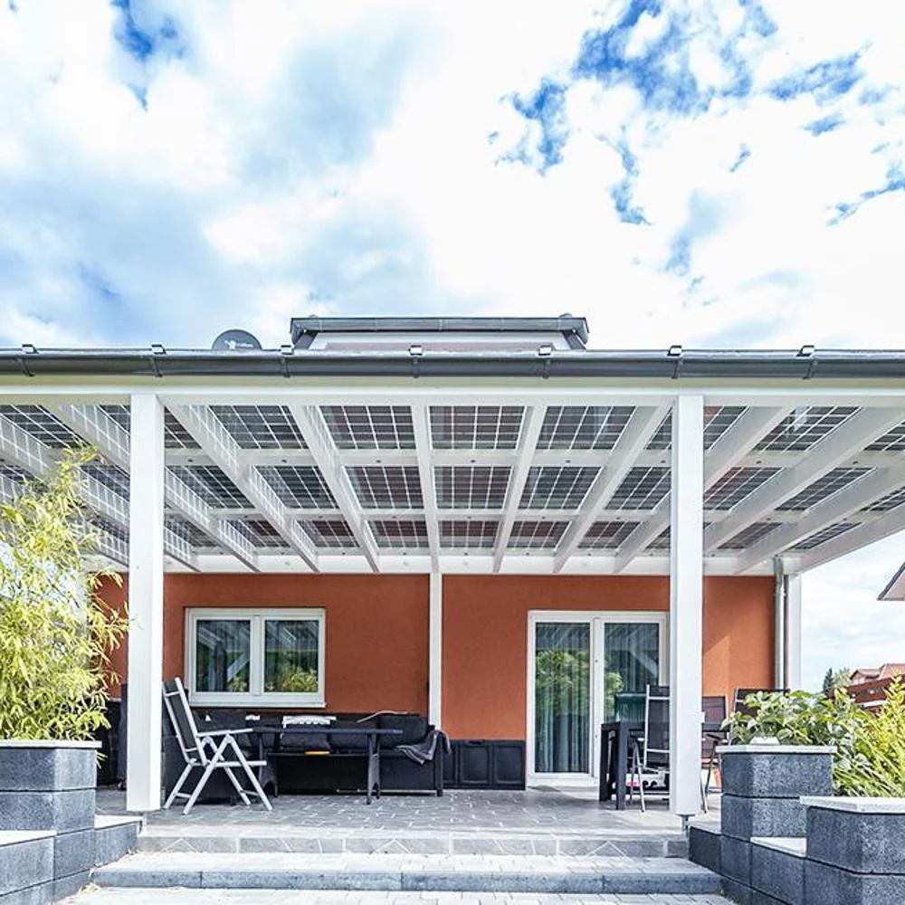 Abdichtsystem für Carport- & Terrassenüberdachung - 2 Reihen x 3 bis 12 Module - Image 3