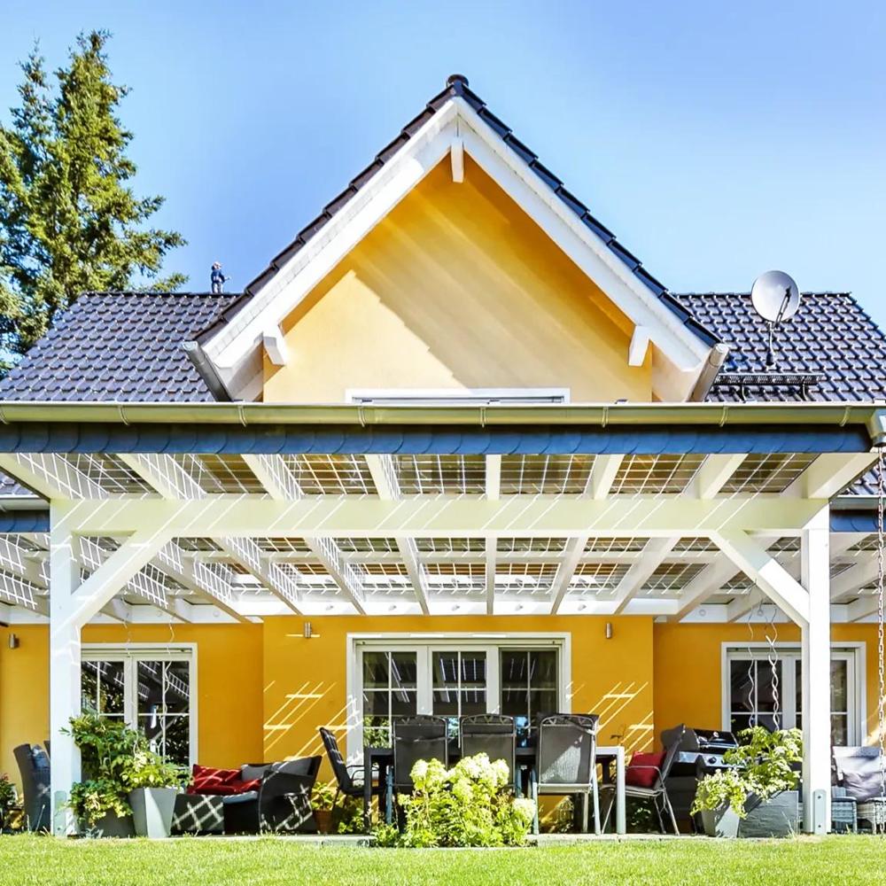 Abdichtsystem für Carport- & Terrassenüberdachung - 2 Reihen x 3 bis 12 Module - Image 7