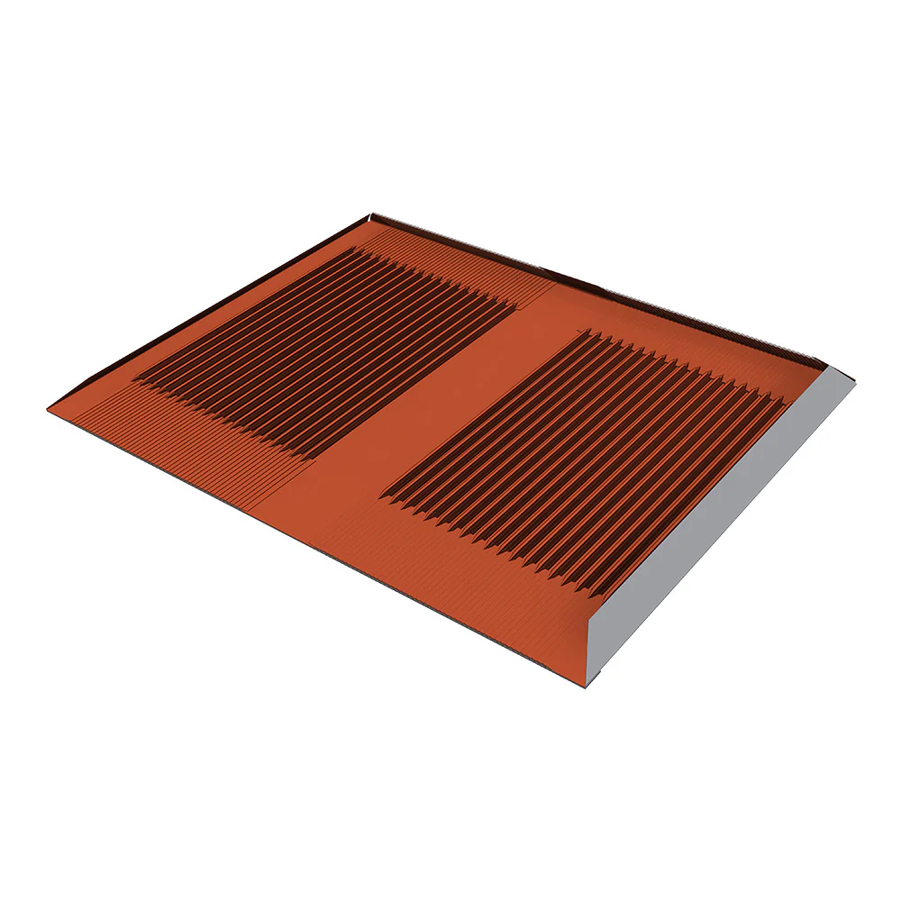 SL Rack Beta-Platte, Ziegelrot RAL 8004